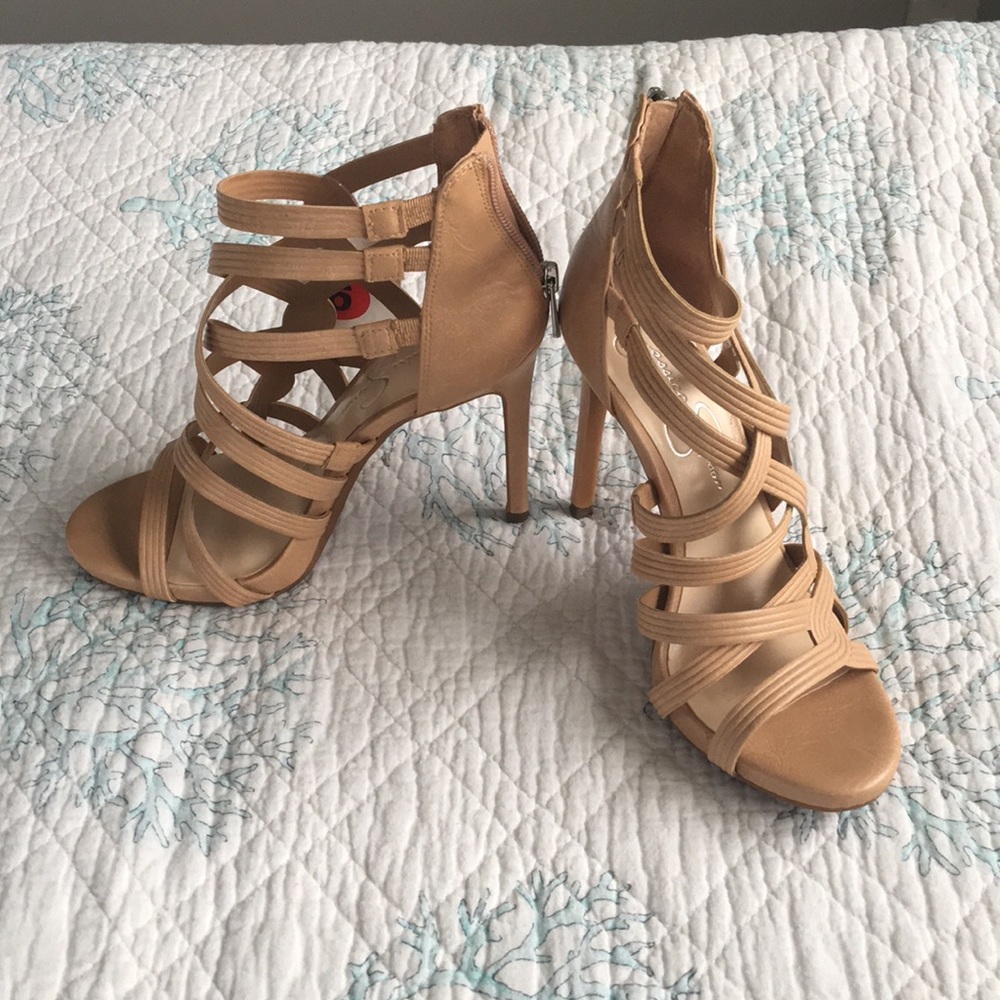 Jessica Simpson nude Rainah high heels